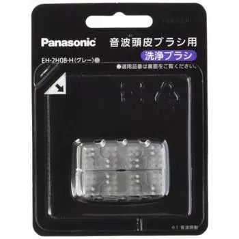 Щетка для чистки волос Panasonic Sonic Scalp Brush серая EH-2H08-H