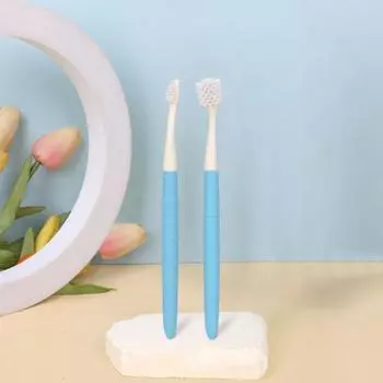 Щетка для чистки зубов собак Yousheng, вращающаяся на 360 градусов зубная щетка для собак с 1 сменной головкой, мягкая щетина, инструмент для ухода за зубами домашних животных для средних и крупных собак