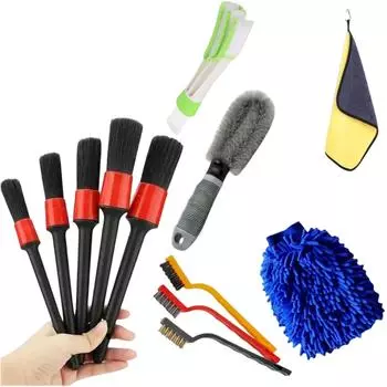 Щетка для детализированной чистки салона автомобиля - Прецизионный инструмент для щелей One Size