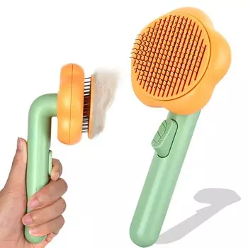 Щетка для домашних животных Щетка для кошек Щетка для собак Удаление шерсти Собака Кошка Расчесывание Короткая шерсть Длинная шерсть Расческа для кошек Уход за щеткой для кошек Товары для животных Удаление шерсти для маленьких собак Уход за волосами