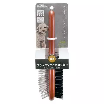 Щетка для кондиционирования волос Doggyman NSD Wooden Brushing Hair Conditioner Brush M Dog M Size &