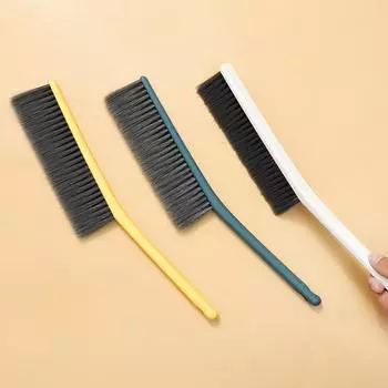 Щетка для кровати Щетка Антипылевая Мягкая Шерсть Бытовая Чистка Постели Ковер Щетка Веник Метла Спальня Электростатическая Щетка Для Постели 39*6.5cm синий