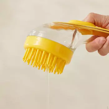 Щетка для купания собак Уход за домашними животными Удаляет выпавшую шерсть Чистка для щенков, кошек, котят