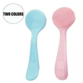 Щетка для лица, массаж лица, против черного цвета, портативные инструменты для ухода за кожей Щетка для лица Силиконовая щетка Щетка для очищения лица Массажная щетка
