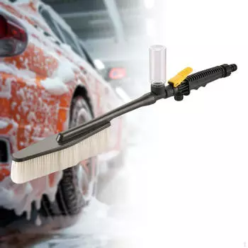 Щетка для мытья автомобиля, съемная, регулируемая, с дозатором мыла, автоматическое вспенивание для