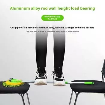 Щетка для мытья автомобиля Yousheng 2-в-1, швабра для мытья автомобиля с длинной ручкой, набор из трех секций, швабра для мытья автомобиля с длинной ручкой, набор щеток для очистки без царапин 1pc