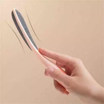 Щетка для мытья ног из полипропилена для удаления омертвевшей кожи зелёный