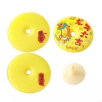 Щетка для мытья посуды, кухонная губка для чистки, многоцелевая, прочная, без царапин, шариковая сковорода Yellow