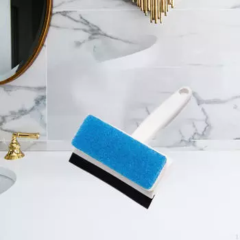 Щетка для мытья стекол, автомобильная щетка для мытья окон, бытовая щетка для чистки стен Blue sponge