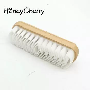 Щетка для обуви, белая резиновая креповая щетка для обуви, кожаная щетка для замшевых ботинок, сумки, скребок для чистки бежевый