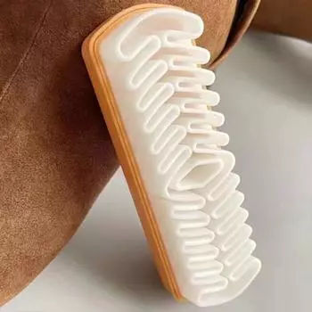 Щетка для обуви из 2 предметов, деревянная основа, мощная чистящая сила, мягкая щетина, эргономичная ручка, щетка для чистки обуви, инструмент для чистки обуви 2pcs