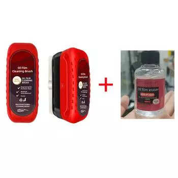 Щетка для очистки автомобильной масляной пленки Гидрофобное покрытие для стекла Долговременная защита лобового стекла Универсальный отпугиватель дождя C