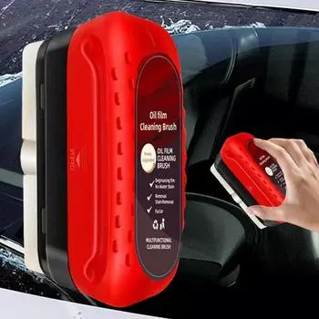 Щетка для очистки масляной пленки на стекле автомобиля, губка для очистки стекла, щетка для очистки лобового стекла, очиститель масляной пленки на внутреннем стекле автомобиля