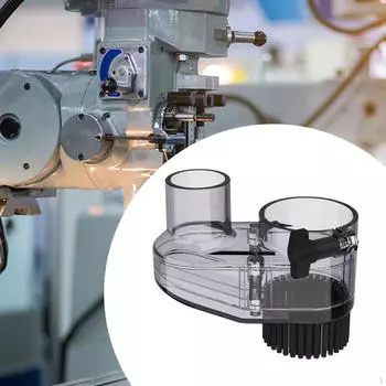 Щетка для очистки пылезащитных башмаков с ЧПУ, съемная для шпиндельных двигателей с 38-миллиметровым шлангом 45mm