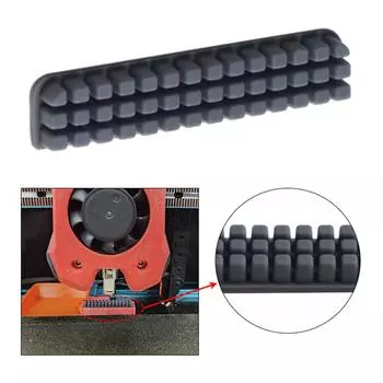 Щетка для очистки сопла Силиконовая щетина Щетка для 3D-принтера VORON 2.4 Силиконовая щетина Очиститель Многоразовый инструмент