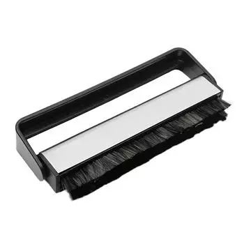 Щетка для пластинок из углеродного волокна, антистатическая щетка для чистки виниловых пластинок, незаменимый инструмент для очистки пластинок для диджеев и любителей музыки