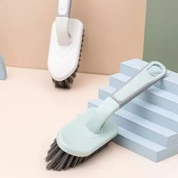 Щетка для пола, ванной, стены, туалет, плитка, щетка без мертвых углов, бытовая кухонная щетка, чистящие средства зелёный
