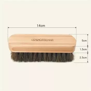 Щетка для полировки автомобиля с деревянной ручкой из конского волоса, щетка для полировки сиденья, инструмент для чистки приборной панели и крыши автомобиля, щетка для мытья автомобиля