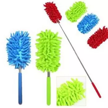 Щетка для пыли Dust Shan, 1 шт., многофункциональная щетка для клавиатуры, регулируемая фиолетовый