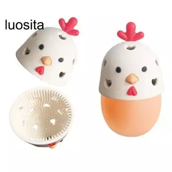Щетка для яиц, силиконовая мойка для яиц, эффективное средство для чистки яичной скорлупы, инструмент для нежной очистки яиц для домашней кухни, фермы A