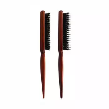 Щетка для расчесывания щетины Профессиональная тонкая расческа для волос Назад DIY щетки 1