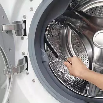 Щетка для щелей, кухонная плитка, мертвый угол, многофункциональная щетка для чистки, щетка для пыли, оконный шов, канавка 1pc чёрный