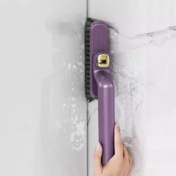 Щетка для щелей Yousheng с эргономичной ручкой, вращающаяся на 360 градусов, без мертвых углов, конструкция с жесткой щетиной, чистящая щетка для удаления пятен