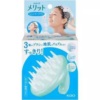 Щетка для мытья шампунем Merit 1 шт.