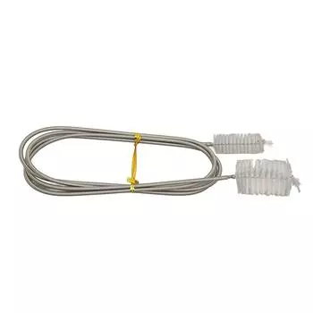 Щетка для шланга аквариумного фильтра, гибкая, двусторонняя, для чистки трубок, для аквариумов, помп белый