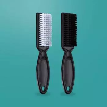 Щетка для сломанных волос Деликатная щетка для чистки шеи Безопасный функциональный измельчённой щетиной для мужчин чёрный