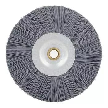Щетка для снятия заусенцев на машине для ключей, наружный диаметр 120 мм, внутренний диаметр 10 мм, толщина 15 мм, мягкая нейлоновая щетина, машина для резки ключей, брус