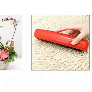 Щетка для стирки, большая щетка для пыли, большая щетка для кровати, щетка с двойным всасыванием, бытовая щетка для уборки Random color/1pcs
