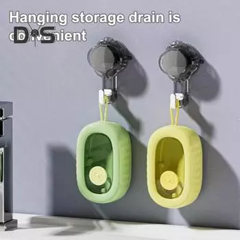 Щетка для стирки бытового моющего средства Push-type Comfort Grip Щетка для стирки с дозатором жидкости Аксессуары для ванной зелёный