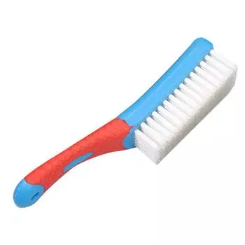 Щетка для стирки Многофункциональная Мягкая Щетина Эффективная Удобная Ручка Щетка Для Чистки Обуви Для Дома синий