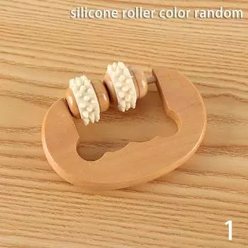 Щетка для тела антицеллюлитная успокаивающая деревянная эфирное масло спа деревянный роликовый массажный гребень для волос массажная щетка для кожи головы массажер для тела