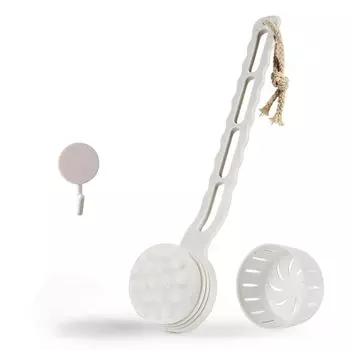 Щетка для тела Спина тело легко назад прыщи длинная спина тело спина красивые женщины [400 000 ультратонких волосков] щетка, пена, уход, ручка, мытье, щетка, мягкая,