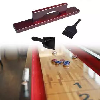 Щетка для уборки, подметание совком, щетка для стола темно-красного