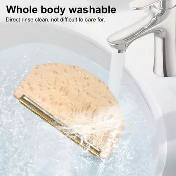 Щетка для удаления катышков из одежды, щетка для удаления катышков из свитера, деревянная расческа, портативная бритва для ткани, роликовый инструмент для чистки прилипающих волос A