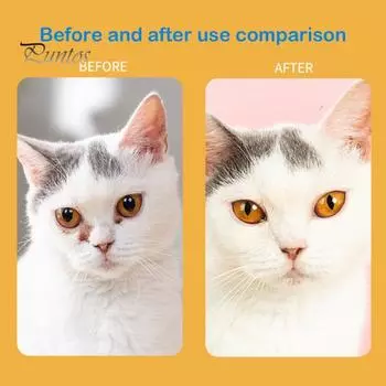 Щетка для удаления пятен от слез для домашних животных, нежная расческа для удаления пятен с глаз кошки, собаки, легко чистится, инструмент для ухода за домашними животными серый