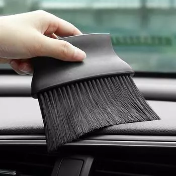 Щетка для удаления пыли из салона автомобиля, мягкая щетина, щетка для чистки салона, для вентиляционного отверстия, приборной панели