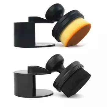 Щетка для удаления пыли с чехлом для автомобиля, мягкая щетка для чистки шин, приборной панели, удаления пыли, яркий полироль, воск, средство для ухода