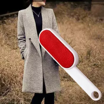 Щетка для удаления пыли, средство для удаления шерсти домашних животных, двухсторонняя антистатическая щетка для волос, ролик для удаления катышков с одежды