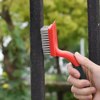 Щетка для удаления ржавчины из нержавеющей стали большого размера, промышленная чистка, полировка, проволочная щетка для удаления ржавчины, инструмент для очистки