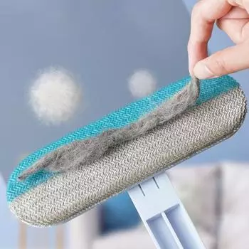 Щетка для удаления шерсти домашних животных 3 в 1 с длинной ручкой, щетка для мытья окон, инструмент для чистки шерсти домашних животных, ручная щетка для удаления шерсти кошек и собак 1 set