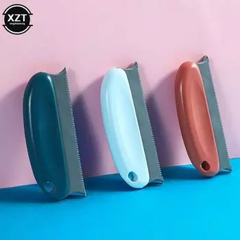 Щетка для удаления шерсти домашних животных, щетка для удаления шерсти собак и кошек, эффективная щетка для удаления шерсти домашних животных, средство для чистки автомобилей, мебели, ковров, одежды, кровати для домашних животных светло-синий