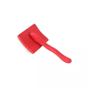 Щетка для удаления шерсти у домашних животных, деревянная ручная расческа для животных, для начинающих, профессиональная, эргономичная, для удаления линьки, грабли