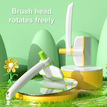 Щетка для удаления шерсти у домашних животных, кошек, собак, уход за шерстью, расческа для длинной шерсти, для удаления шерсти у домашних животных, чистка, щетка для ванны, товары для животных