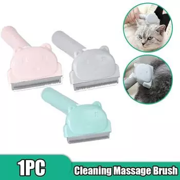 Щетка для удаления шерсти у собак, приспособление для удаления колтунов у домашних животных, расческа для щенков и кошек, щетка для ухода за собаками, средства для линьки, инструменты