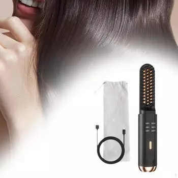 Щетка для ухода за волосами чёрный