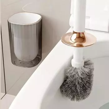 Щетка для унитаза с держателем, настенная щетка для унитаза с длинной ручкой, щетка для чистки туалета, инструменты для чистки туалета в ванной